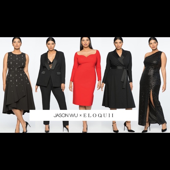 Jason Wu X ELOQUII Sweetheart Sheath Dress - Picture 15 of 16